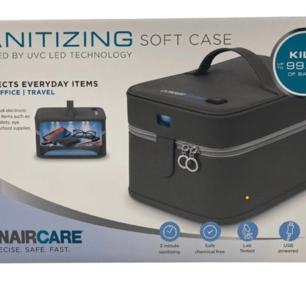 Conaircare Gray UV Sanitizing Case